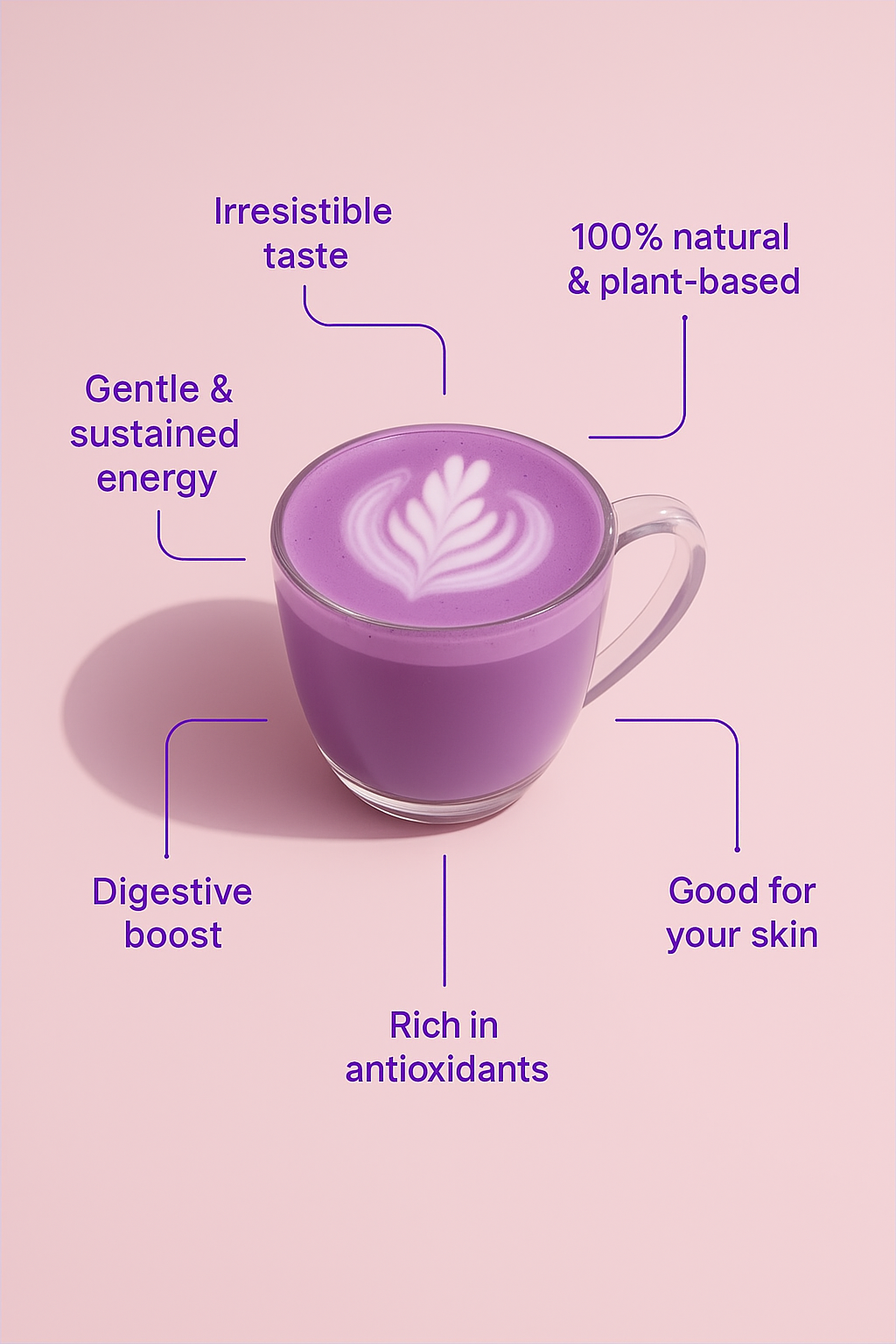 Ube Latte Blend – Pure Filipino Purple Yam