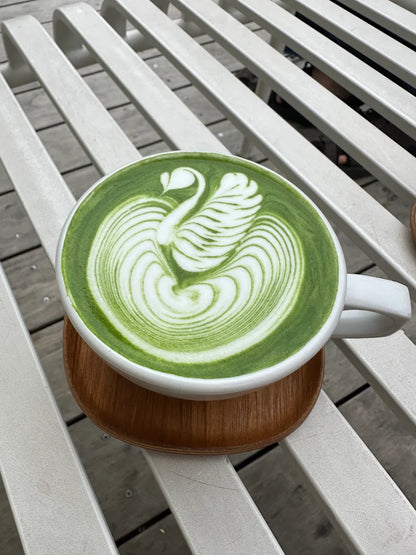 Ceremonial matcha powder and bamboo whisk – Uji, Japan